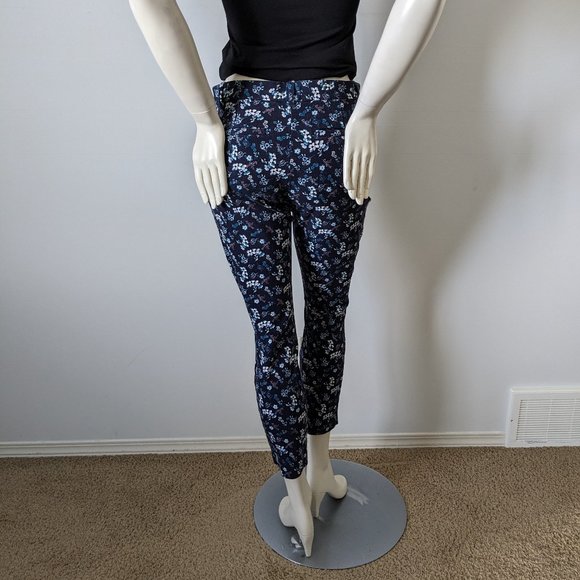 Gap - Signature Skinny Ankle Pant With Floral Print - Size 6R - Picture 5 of 7